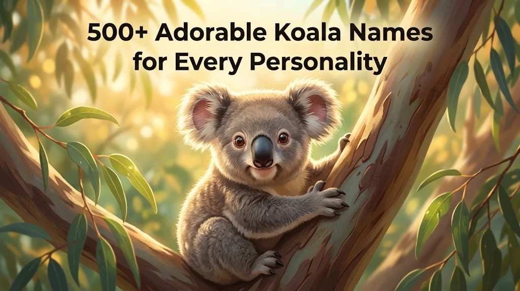 Adorable Koala Names for Every Personality