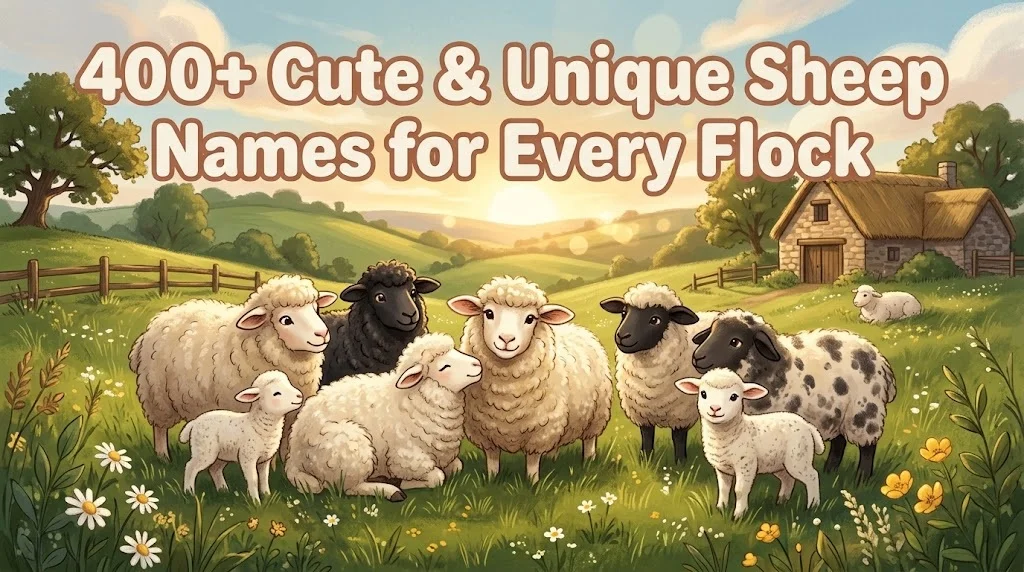 Cute & Unique Sheep Names for Every Flock